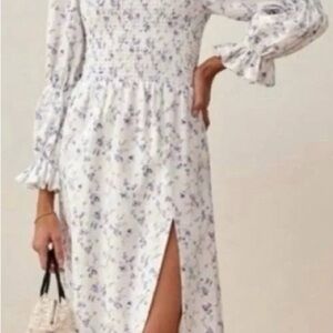 House of Harlow 1960 Floral Long Sleeve Dress
